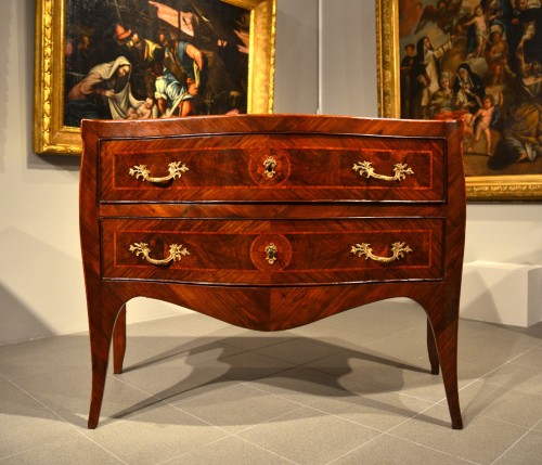 Commode sauteuse d'époque Louis XV - Romano Ischia